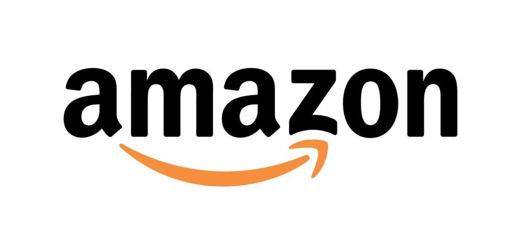 Amazon brand logo on white background